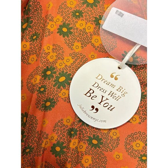 Julie Brown NYC Hootin & Hollerin Esen Dress NWT Small - Picture 5 of 5